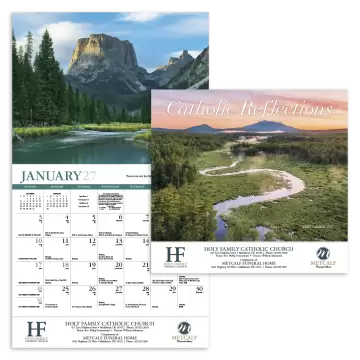 Catholic Reflections Appointment Wall Calendar - Stapled